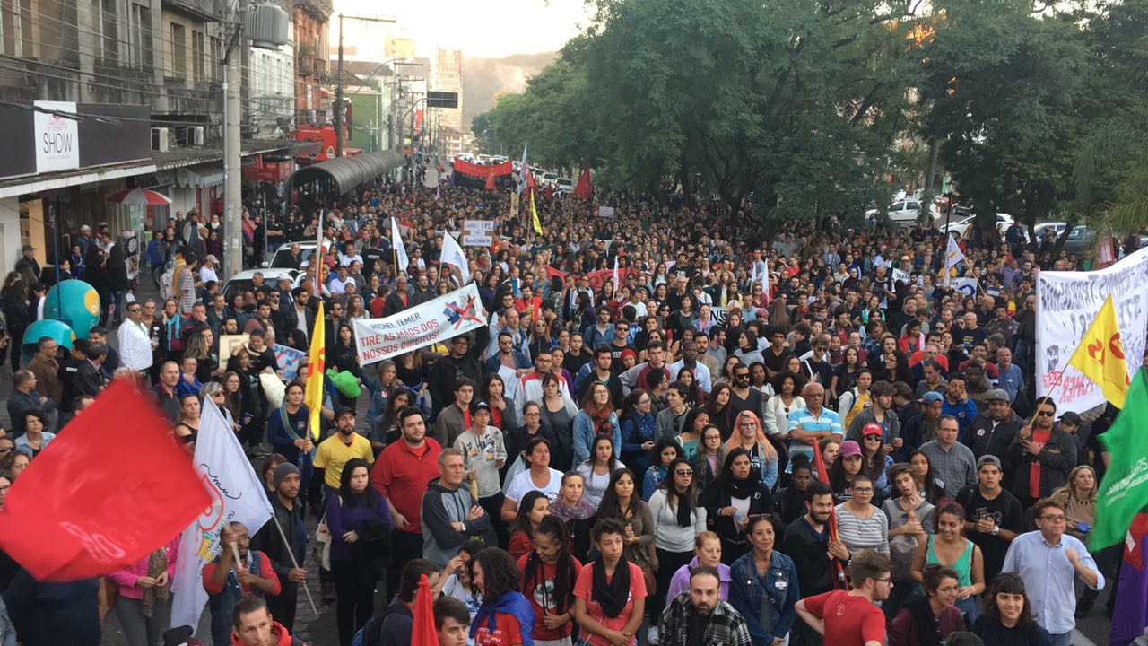 Greve Geral: trabalhadores de todo o país paralisam atividades contra as reformas do governo Temer