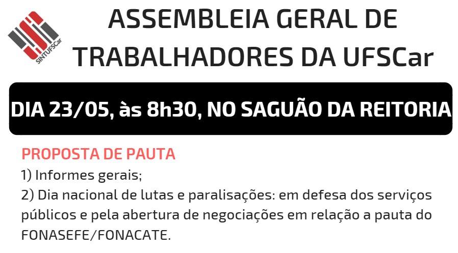 São Carlos: Assembleia Geral