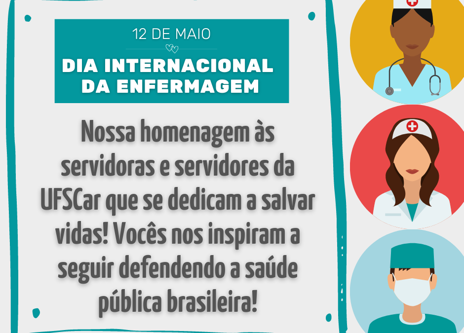 12 de maio: Dia Internacional da Enfermagem